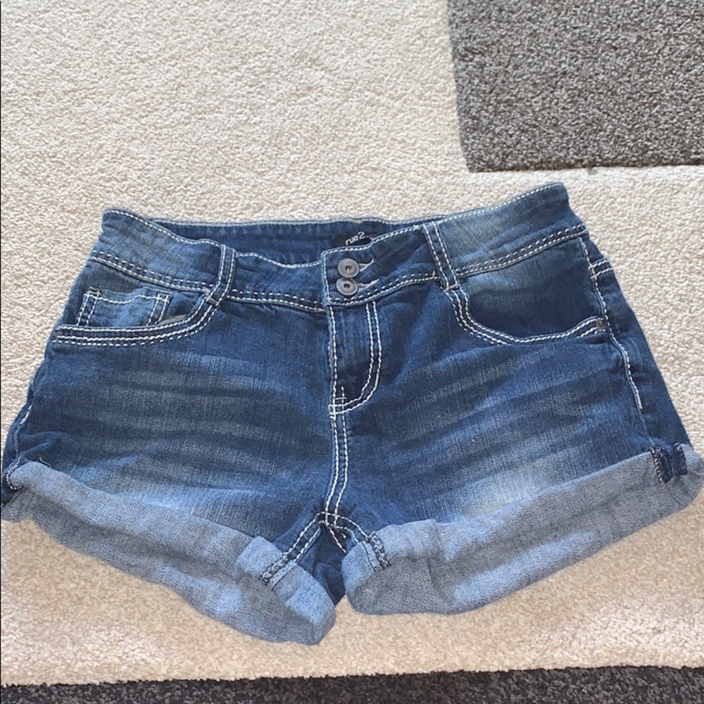 Rue 21 Shorts with american flag